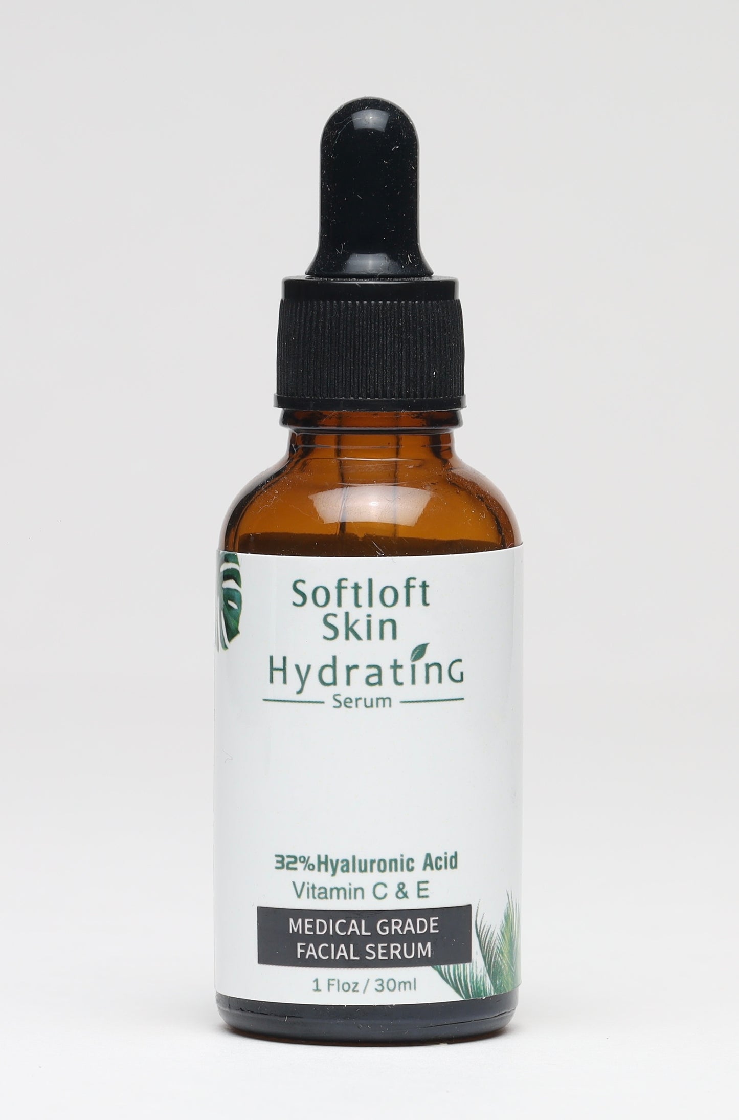 Hyaluronic acid serum with vitamin c and e