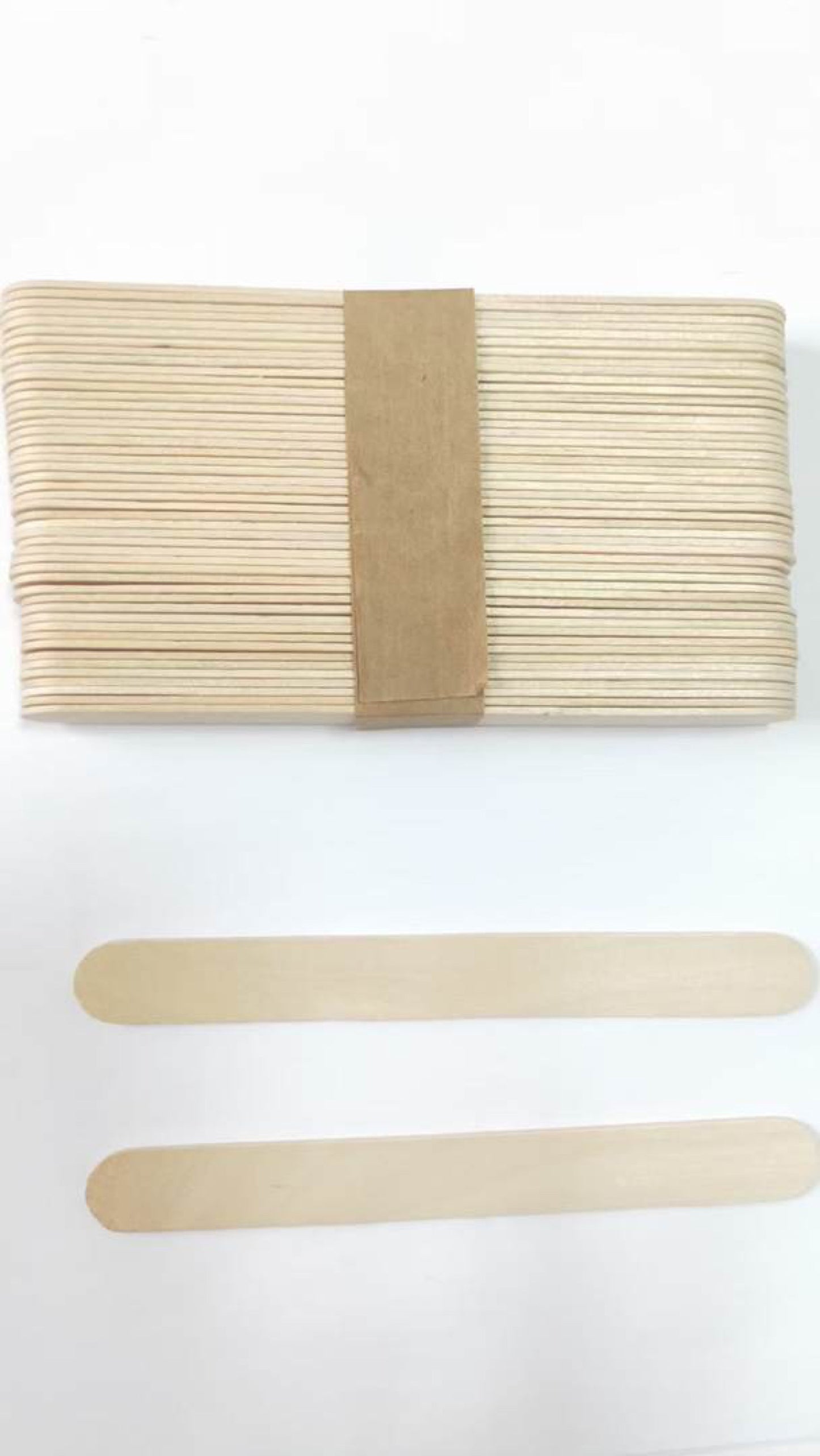 Wax spatula for large areas (1000 pieces)