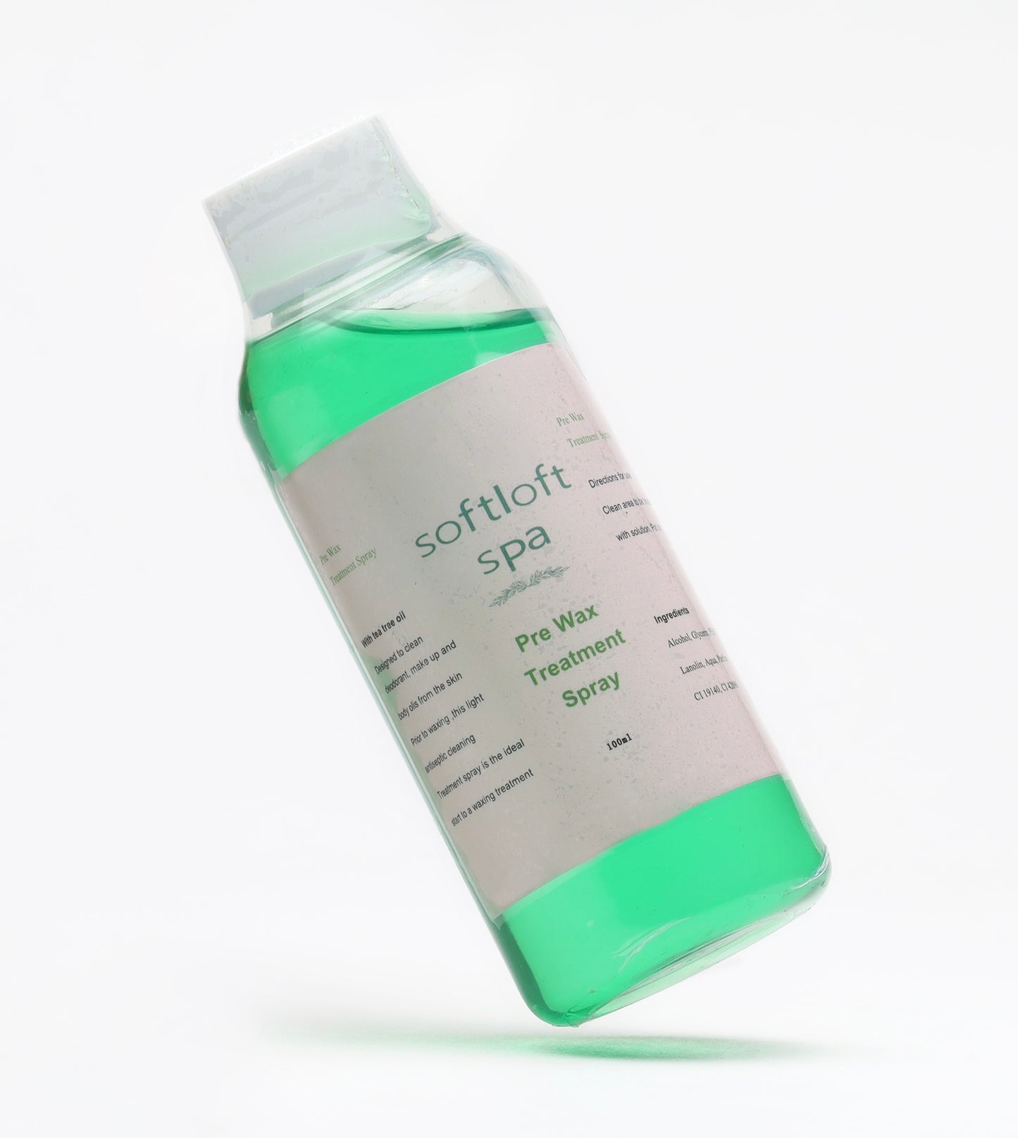 Pre wax treatment spray