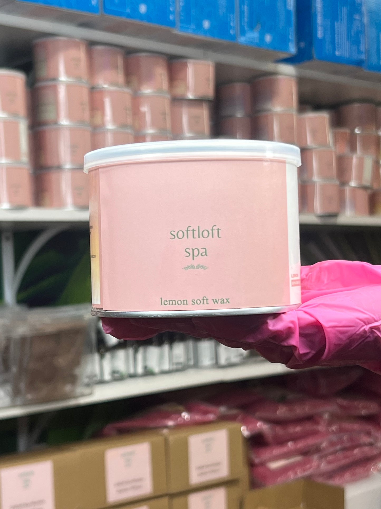 Lemon soft wax