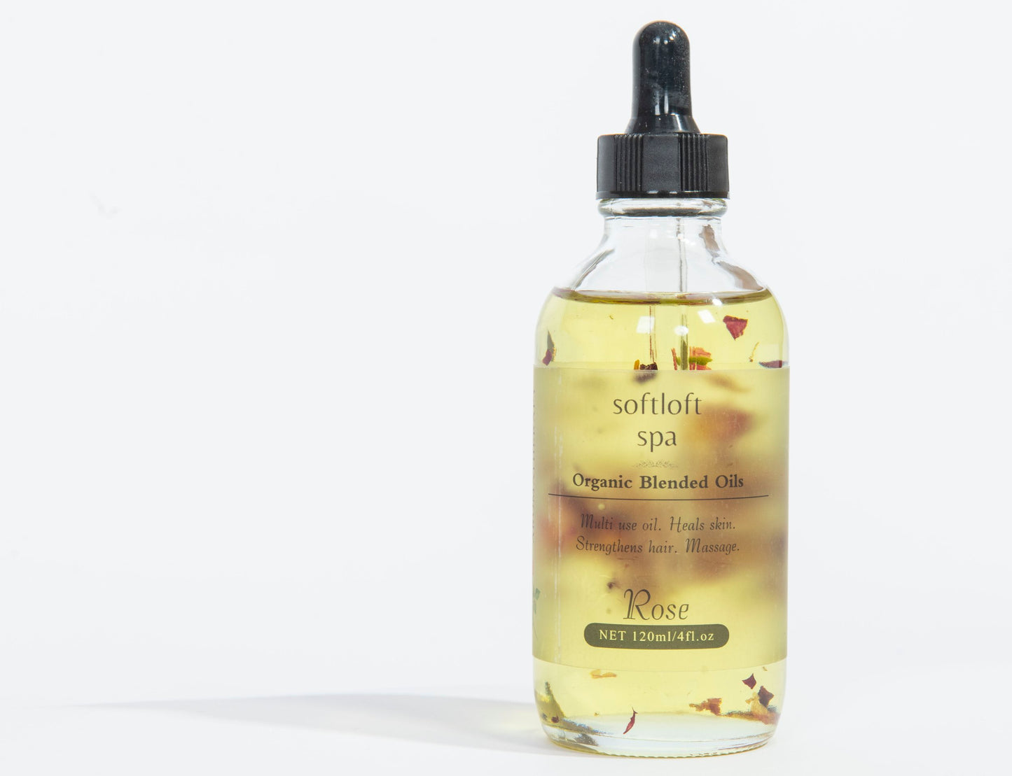 Blended organic rose oil