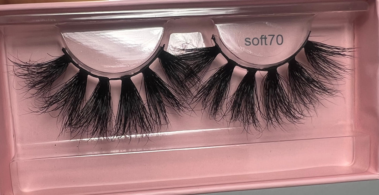Mink lash extension (s70