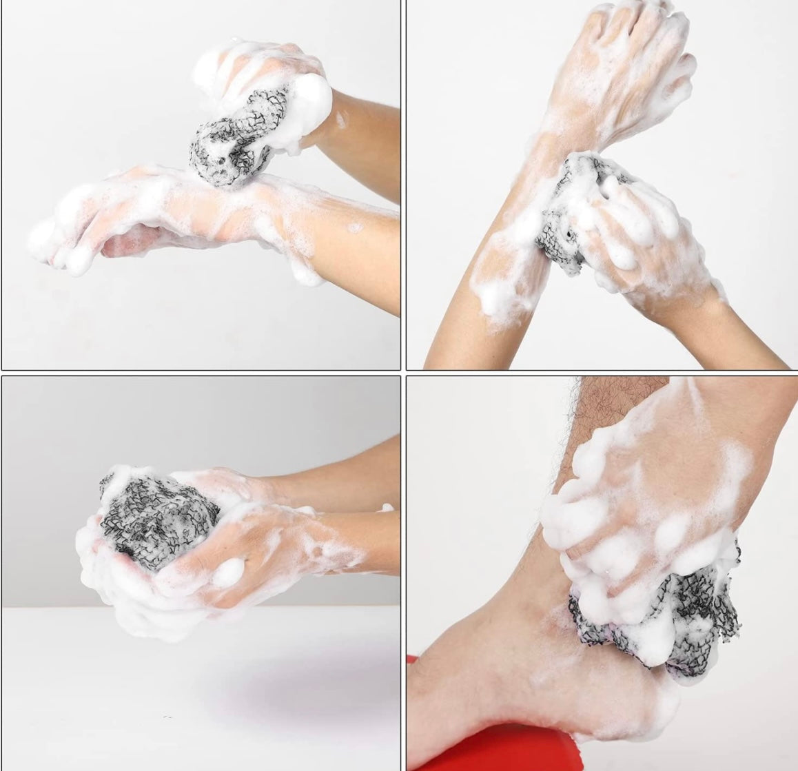 African exfoliating sponge/net