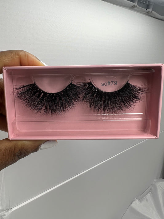 Mink lash extension (soft 79)