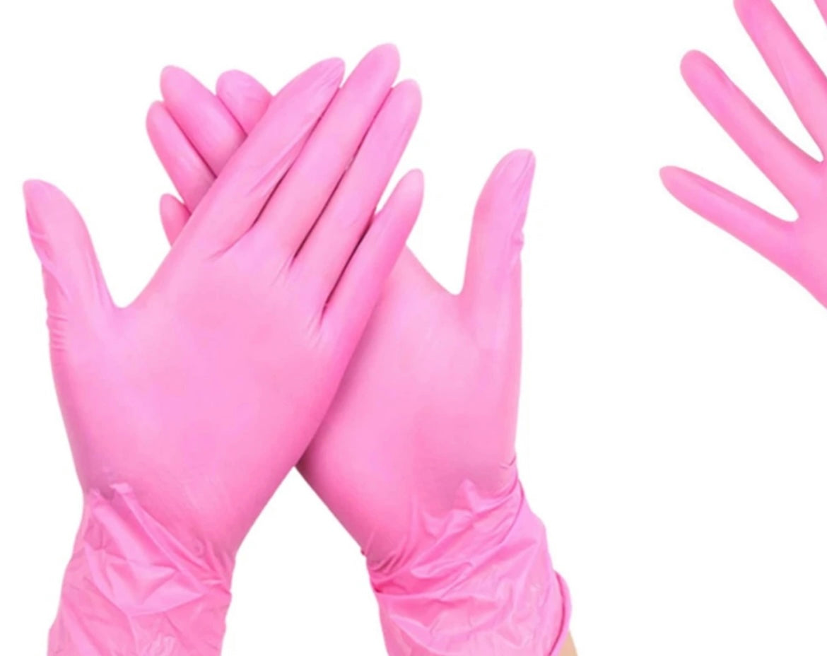 Pinks gloves (small)