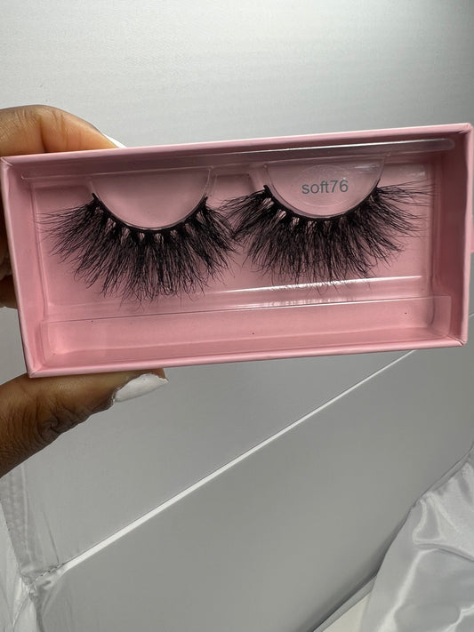 Mink lash extension (soft 76)