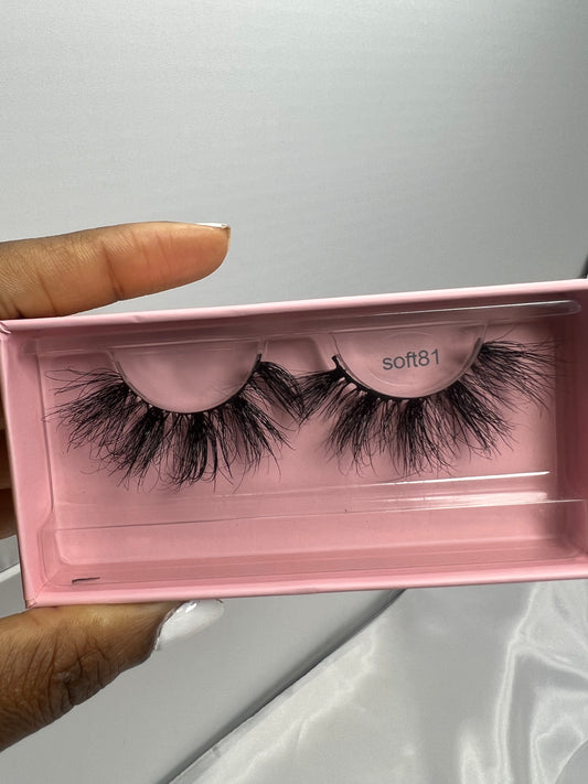 Mink lash extension (soft 81)